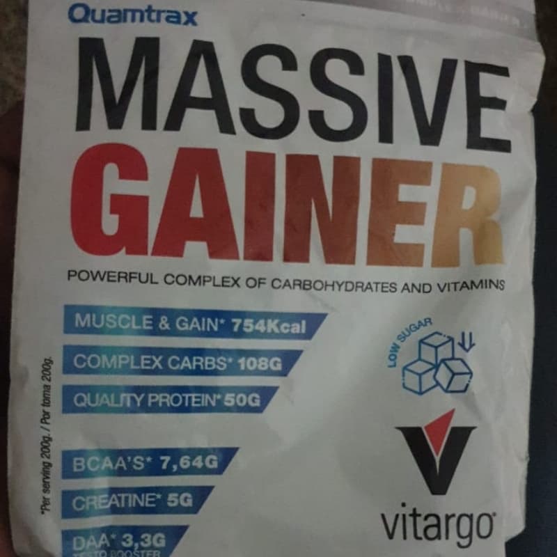 Quamtrax mass gainer sachet