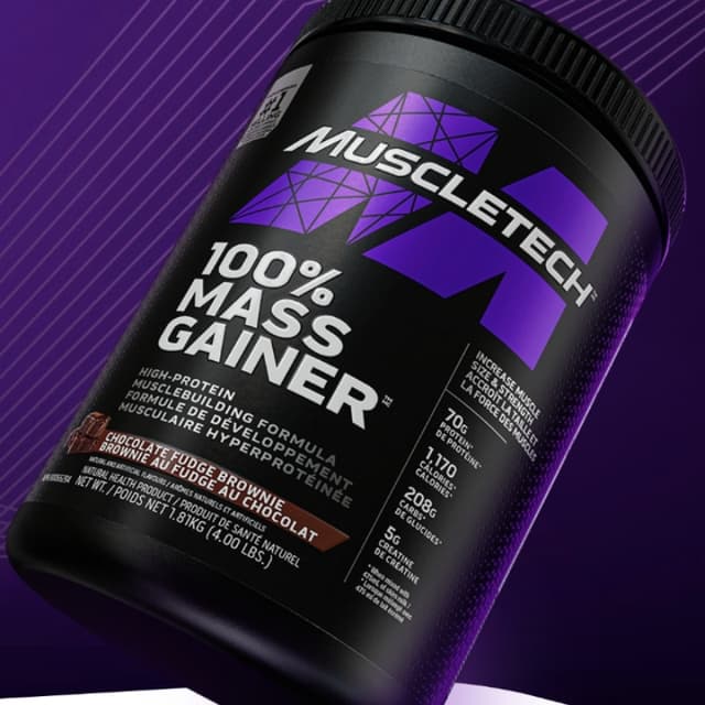 Muscle tech 100% gainer